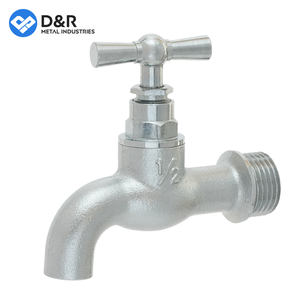 D & R Bibcock en laiton 3/4 connecteur à filetage mâle bec incurvé <span class=keywords><strong>robinet</strong></span> <span class=keywords><strong>extérieur</strong></span> <span class=keywords><strong>robinet</strong></span> d'eau <span class=keywords><strong>de</strong></span> jardin avec connecteur <span class=keywords><strong>de</strong></span> tuyau DN15 pour l'irrigation - Product Image 5