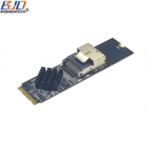 NGFF <span class=keywords><strong>M</strong></span>.<span class=keywords><strong>2</strong></span> مفتاح NVME B + <span class=keywords><strong>M</strong></span> إلى بطاقة محول SAS الصغيرة مع 4 منافذ SATA 3.0 من من من من أجل القيادة في المخزن - Product Image 2