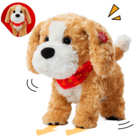 Jouets éducatifs Joycat, chiot robot électronique, jouet en peluche super doux pour enfants, poupée en peluche réaliste, jouet qui fait la queue