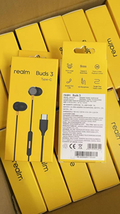 TYPE-C boccioli <span class=keywords><strong>3</strong></span> classico microfono In linea HD integrato per controllo delle chiamate musicali groviglio senza auricolari 14.2mm per unità Audio per Realme - Product Image 6
