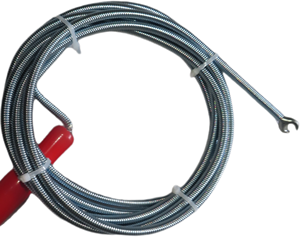 <span class=keywords><strong>Déboucheur</strong></span> de vidange professionnel de 5m (16,4 pieds) avec griffe flexible et outil de ressort de tarière de vidange d'évier de serpent de plomberie - Product Image 1
