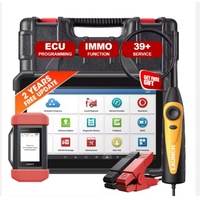Lanzamiento profesional x431 pad VII pad7 Elite obd2 funciona con x-prog 3 V HD ECU programa automotriz car tester escáner de diagnóstico