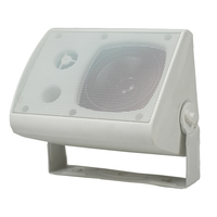Système audio mural HiFi avec subwoofer 4 pouces et tweeter 1 pouce, 20 Watts, 8 Ohms, pour conférences, écoles et centres commerciaux