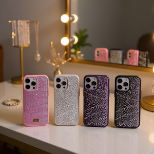 Custodia di Lusso per Cellulare con Diamanti in Rilievo e Glitter per Samsung A36/56 - Product Image 2