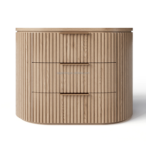 Letto Sageliving su Misura in Legno Massello, Misura Queen/King, con Comodini Integrati - Product Image 5