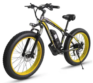 21 velocidades de alta qualidade bicicleta elétrica, mountain bike elétrica de 26 polegadas e bike 500w 1000w