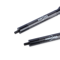 Stabilisateur de tir à l'arc AMEYXGS Black Warrior, tête en métal CNC, tube en carbone haute résistance pour arc à poulies, réduction des vibrations
