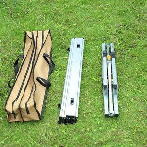 Outdoor Picnic <b>Table</b> <b>Camping</b> Food <b>Storage</b> Aluminum Height Adjustment Folding Easy to Carry Gift for Dad Height Adjustable <b>Table</b> - Product Image 5