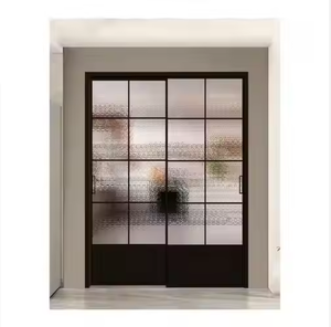 Porte française en acier personnalisée avec système <span class=keywords><strong>de</strong></span> verrouillage <span class=keywords><strong>de</strong></span> sécurité amélioré pour l'intérieur haut <span class=keywords><strong>de</strong></span> gamme des résidences sécurisées - Product Image 1