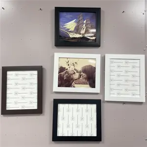 Mdfsub DIY PS khung ảnh tùy chỉnh gỗ trống thăng hoa nhựa khung ảnh cho tường trang trí nội thất cho hình ảnh cá nhân