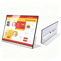 Reachii Star OEM 21,5/23,8 pouces – Tableau de menu électronique de bureau avec écran FHD 1080P, copie automatique USB, écran partagé, défilement et CMS basé sur le cloud