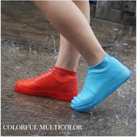 DD3484 Manchons de protection réutilisables en silicone extensible pour bottes de pluie, antidérapants, imperméables, pour chaussures et galoches, protections de sécurité pour bottes de pluie