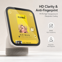 Pelindung Layar Kaca Tempered 9H Anti Gores Full Cover Transparan Mewah untuk Apple Homeview 7 Inch