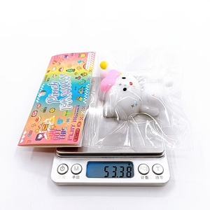 2025 TPR all'ingrosso di tendenza TPR lucido gattino pizzicato giocattoli da spremere morbido Kawaii Antistress Fidget Taba <span class=keywords><strong>Squishy</strong></span> animale per bambini - Product Image 3