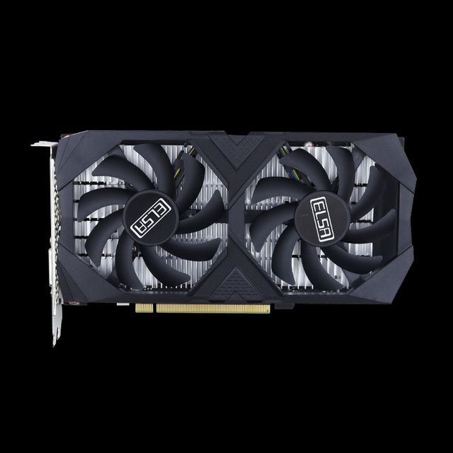 New Original Wholesale Price ELSA RTX3050 Graphics Card Video Card 6GB DDR6 Dual Fans DP HDMl DVI Output Interface