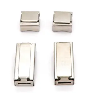 Factory direct sales 201 material 70*23mm stainless steel aluminum slot clip traffic sign clip