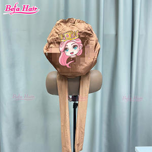 Cuffia da Doccia in Raso di Seta a Doppio Strato Personalizzata con Forte Tenuta alle Erbe per Dormire - Product Image 6