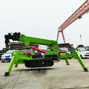 Tonmobile mobil 3 Ton Mini örümcek vinç kaldırma ekipmanları 15 <span class=keywords><strong>M</strong></span> uzaktan kumanda mobil vinç makinesi Fly pergel opsiyonel - Product Image 3