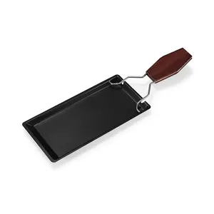 Ensemble <span class=keywords><strong>à</strong></span> <span class=keywords><strong>fondue</strong></span> au fromage suisse avec mini poêle antiadhésive et chauffe-bougies, plaque de gril portable pour fête/romantique, antiadhésive et facile <span class=keywords><strong>à</strong></span> nettoyer - Product Image 6