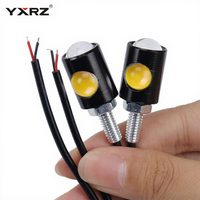 Lampe de signalisation LED pour moto 12V DC, super lumineuse, pour plaque d'immatriculation de voiture, feu arrière, feu stop, feu antibrouillard, ampoule à visser