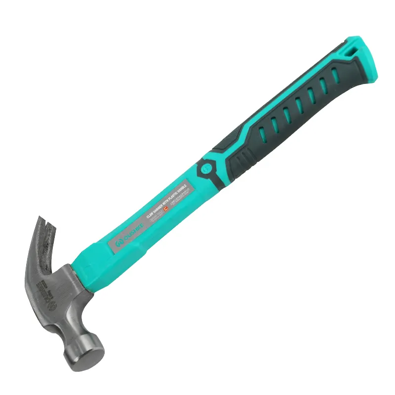 8oz/16oz/24oz/Nagelhammer-Anwendung Zimmermann Werkzeug Schaf-Hornhammer mit Glasfaser-Griff