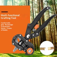 Machine à greffer LIANHENONGMU Modèle 100475 pour greffage de jeunes pousses d'arbres fruitiers, couteau de greffage, cisaille, lame multifonctionnelle