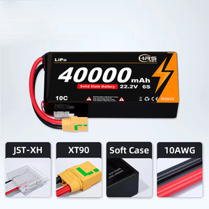 Özelleştirilebilir Tasarımlar Yüksek Enerji Yoğunluklu Yarı Katı Hal 14S 51.8V 40Ah 40000mAh 10C 350Wh/kg Evtol Ağır Yük Taşıyan Drone İçin - Product Image 4