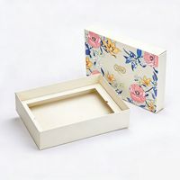 Caja de Regalo de Cartón Rígido con Logotipo Personalizado de Lujo, Base y Tapa, Bandeja Interior, Papel Recubierto, Laminación Mate, Marcos para Fotos, Velas