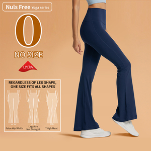 CK1524 <span class=keywords><strong>Pantaloni</strong></span> Bootcut a Gamba Larga per Donne Alte, <span class=keywords><strong>Pantaloni</strong></span> <span class=keywords><strong>Yoga</strong></span> a Zampa Lunga per Corsa, Fitness, Abbigliamento Sportivo e Palestra - Product Image 6