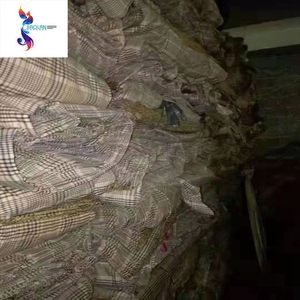 Bán Buôn Giá Tốt 65/35 TC Sợi Polyester Bông Nhuộm Kiểm Tra Thiết Kế Shirting Stocklot Vải Trong Keqiao - Product Image 5