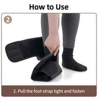 Masseur de pieds multifonctionnel avec airbag enveloppant, massage par airbag, compresse chaude à température constante, chauffage L