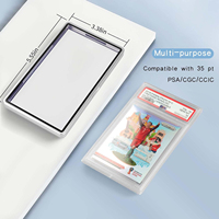 Étui de présentation pour cartes gradées BGS TCG, support magnétique de protection pour cartes sportives, boîte de rangement pour collectionneurs de cartes