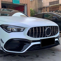 Per Mercedes Benz CLA Classe C118 CLA200 CLA35 Kit Carrozzeria Modificato e Aggiornato Stile CLA45 AMG con Paraurti Anteriore, Griglia GT e Air Knife