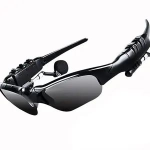 F01眼镜耳机二合一听音乐立体声扬声器骨传导耳机应答呼叫智能眼镜