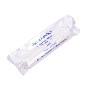 Gaze hydrophile compressée de haute qualité, 100% coton uni, emballage individuel, 14cm*7m, pour usage médical - Product Image 6