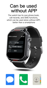 Reloj inteligente <span class=keywords><strong>FA82</strong></span> 4G, soporte para teléfono, tarjeta SIM, videollamada, pantalla IPS de 1,83 pulgadas, GPS, Wifi, Ultra Android, reloj inteligente - Product Image 5