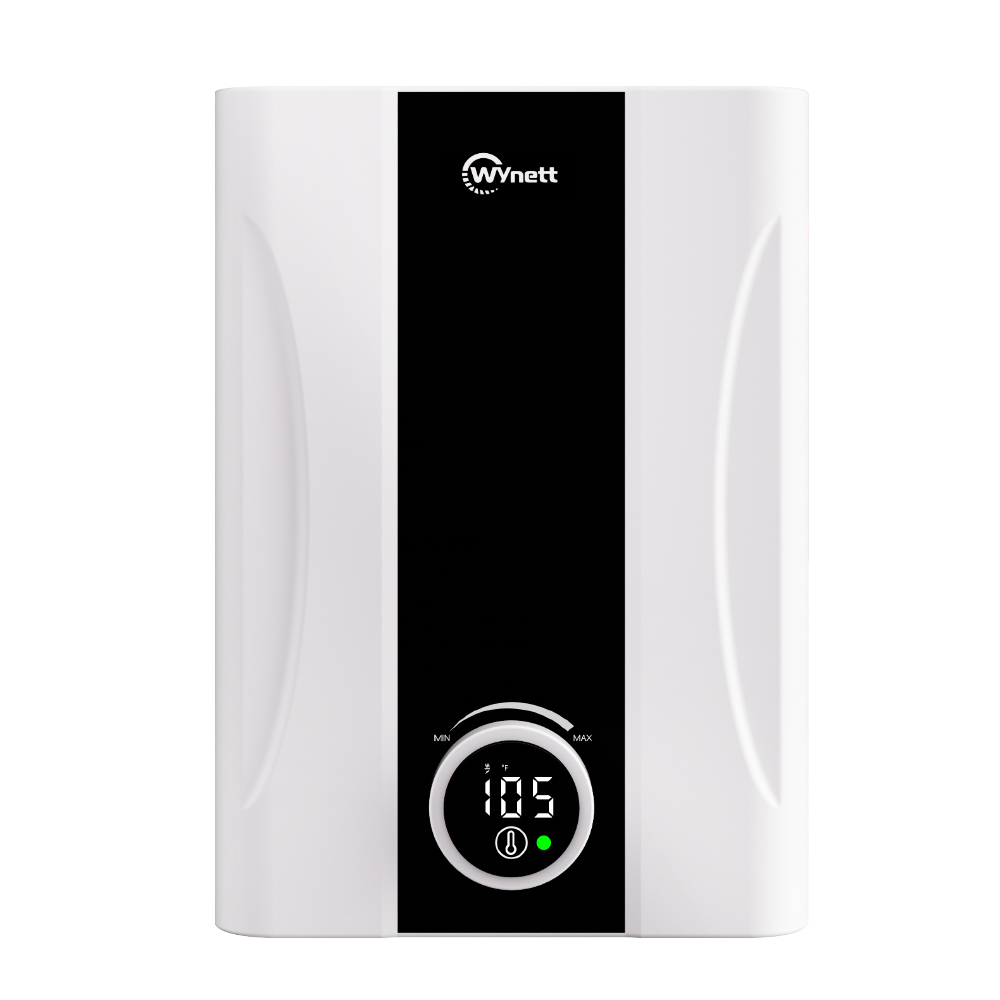 Whole House Heating Efficient Heater Cast Aluminum Touch Control Electric Tankless Water Heater Smart for Shower