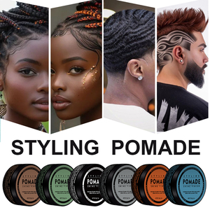 Thương Hiệu Riêng Pomade Sóng 360 Người Đàn Ông Tạo Kiểu Tóc Sản Phẩm Pomade Sóng Điều Khiển Sáp Pomade Cho Nam Giới Nhãn Hiệu Riêng - Product Image 4
