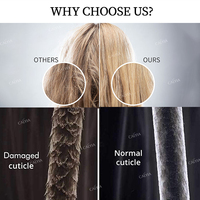 Extensions de cheveux humains 100% naturels, pré-séparées, sans nœuds, pour tresses, style Deep Wave Feather Crochet et Water Wave Feather Line