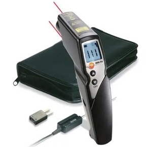 Termómetro Infrarrojo Testo 830-T4 Más Vendido, Óptica 30:1, Doble Láser, -30 a 400°C, Pistola de Temperatura IR Portátil, 100% Original - Product Image 1