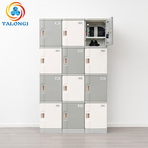 Meilleures ventes : Armoire de rangement modulaire colorée et étanche à 4 niveaux et 12 portes en plastique ABS pour salle de sport et école - Product Image 3