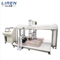 Testeur de durabilité de matelas de cycle de roulement Machine d'essai de durabilité de roulement de matelas équipement d'essai de roulement de longévité de literie