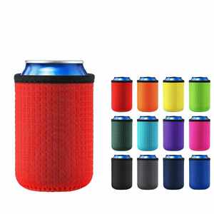 12oz Insulated Reusable Can <b>Cooler</b> Sleeves for Beer Bottles Energy <b>Drinks</b> Multicolor - Product Image 1