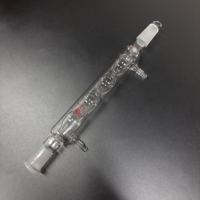 Bobine de reflux en verre Le laboratoire OEM utilise un condenseur en verre à haute teneur en borosilicate 3.3 avec tube intérieur enroulé