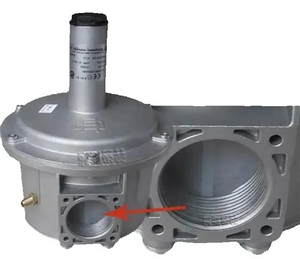 Reductor de presión de gas natural Giulian Anello FG1B25 DN 1B32 1B40 1B50 1B15 1B20 - Product Image 2
