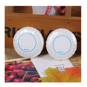 Savon rond jetable transparent de qualité supérieure, <span class=keywords><strong>prix</strong></span> abordable, écologique, pour hôtel/voyage, 20 grammes, savon de bain de luxe pour hôtel - Product Image 3