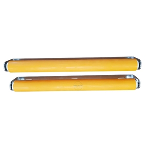 Polyurethaan Gietijzeren Lagerwielverzorgende Roller Voor Materiaalbehandelingsapparatuur Voor Transportbandmachines Voor Mijnbouw - Product Image 4