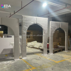 Wedding Manufacture White Acrylic PVC Arch Background Events Stage <b>Backdrop</b> <b>Stand</b> Decoration - Product Image 4