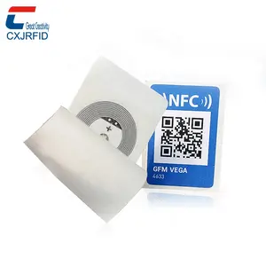 Giấy In Tùy Chỉnh HF NTAG 213 NTAG 215 Nhãn Dán NFC