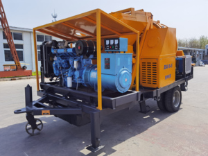 30/40m 3/ชั่วโมงโหลดเครื่องผสมคอนกรีตและรถบรรทุกปั๊มพร้อมบูม - Product Image 3